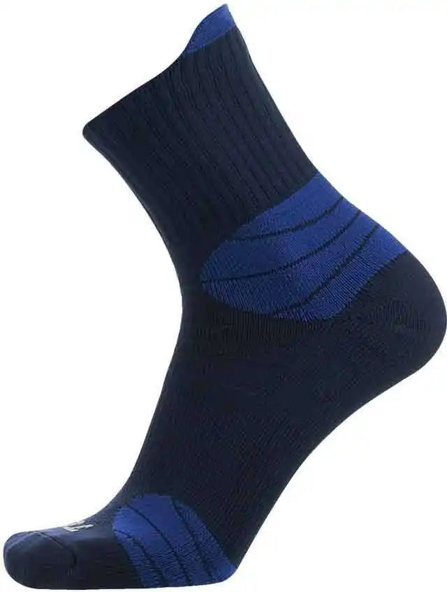 Tck Crossover Quarter Socks - Navy
