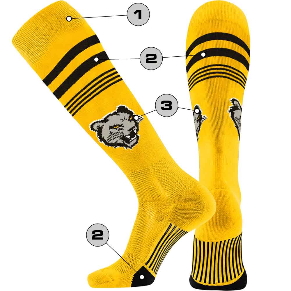 Tck Customizable Baseball Knee High Socks - Diamond Pattern 1