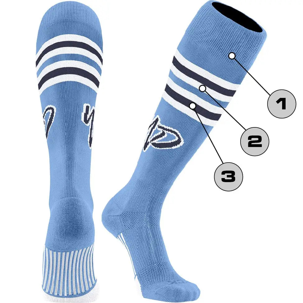 Tck Customizable Baseball Knee High Socks - Diamond Pattern 6