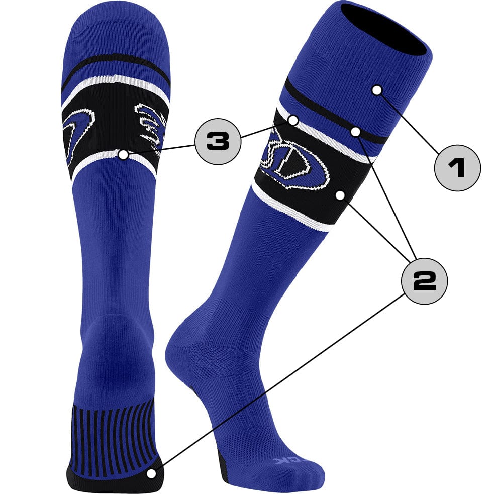 Tck Customizable Baseball Knee High Socks - Diamond Pattern 7