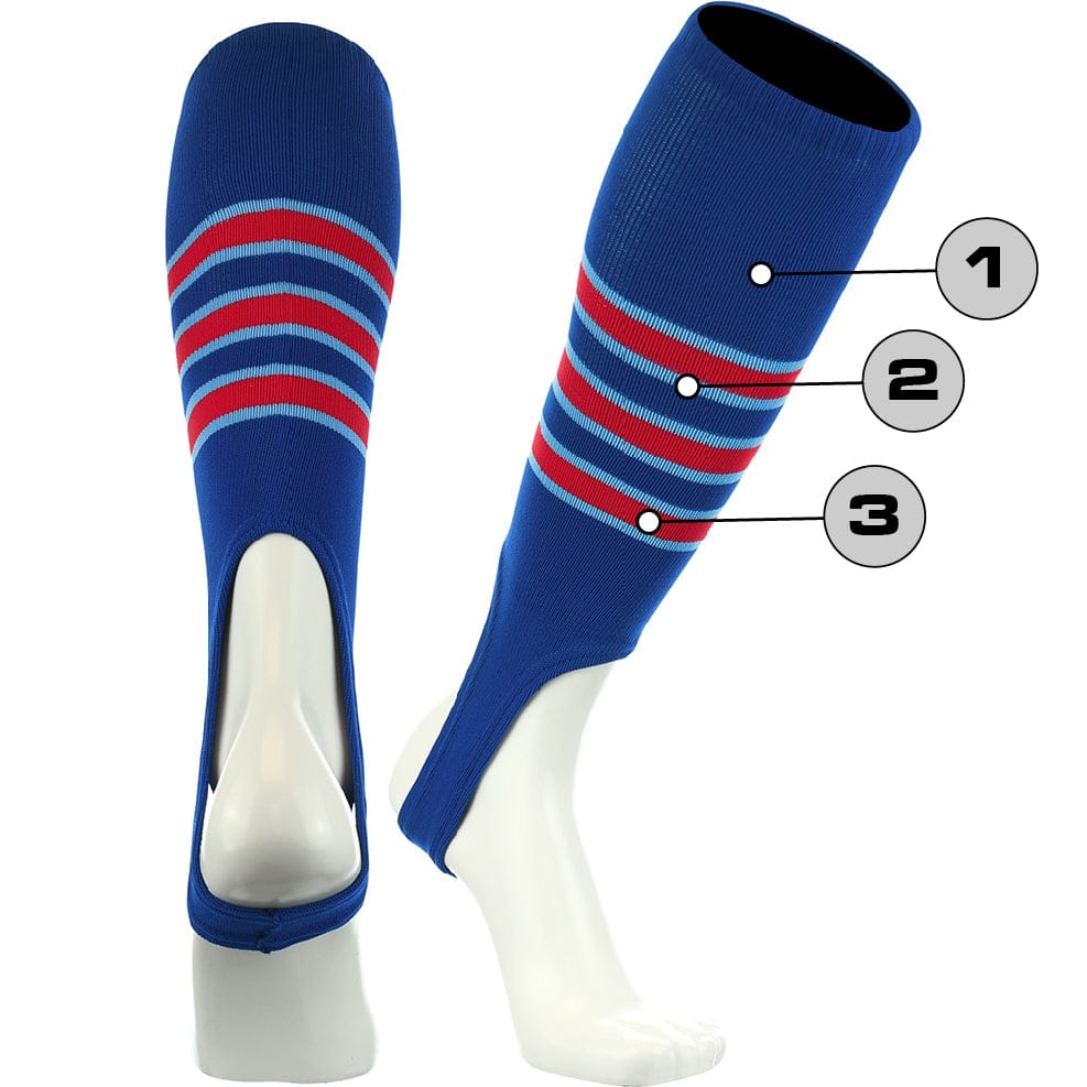 Tck Customizable Baseball Stirrups - Pattern d