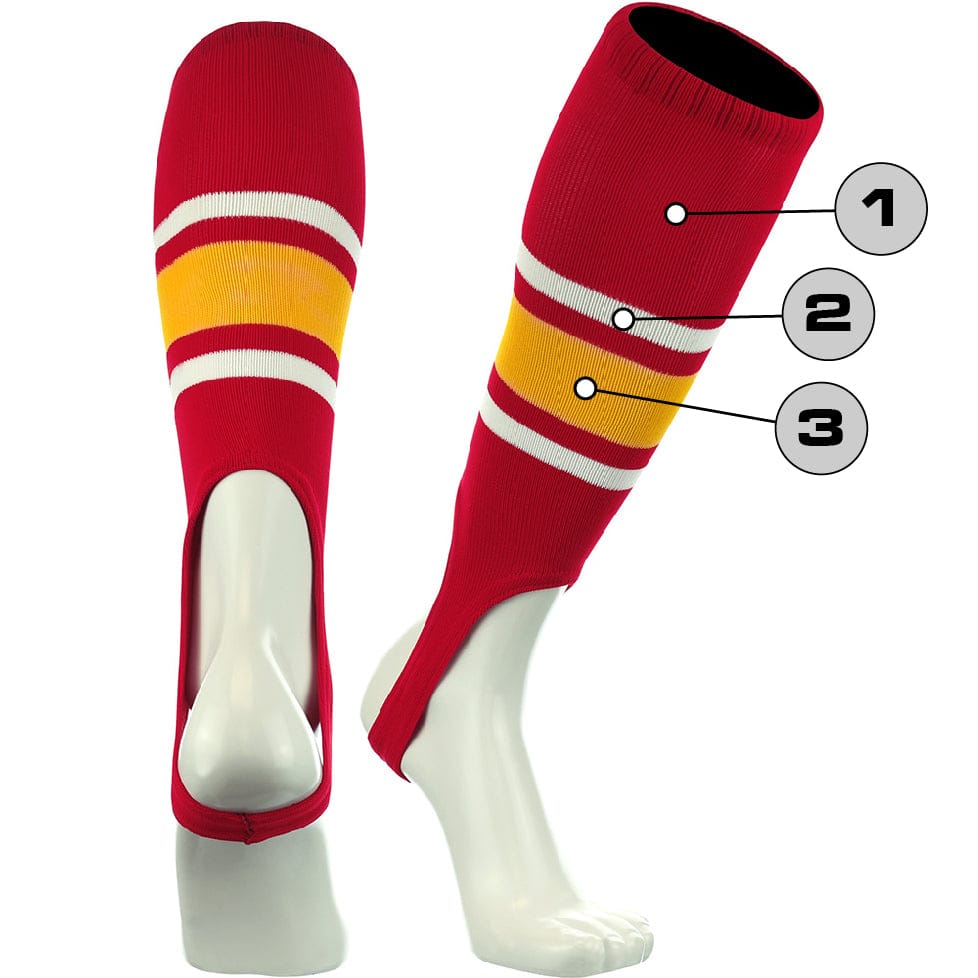Tck Customizable Baseball Stirrups - Pattern e