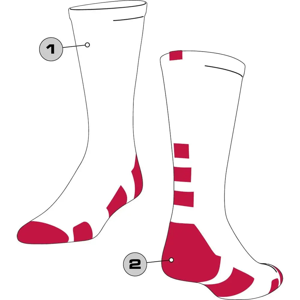 Tck Customizable Crew Socks - Baseline