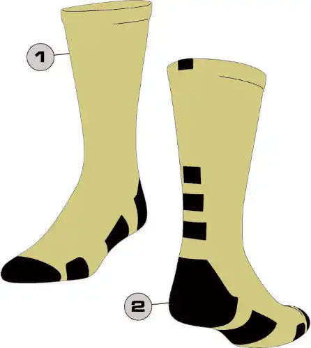 Tck Customizable Crew Socks - Baseline Pattern