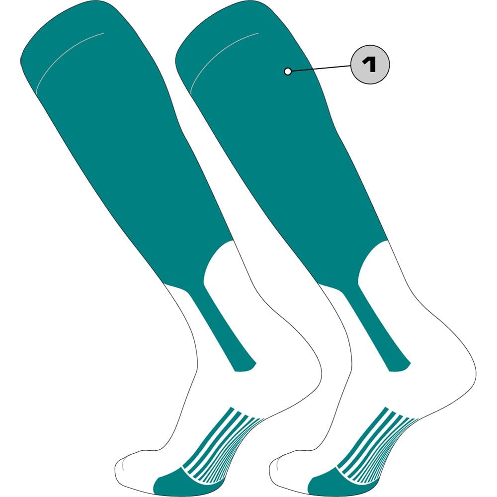 Tck Customizable Dugout Knee High Baseball Stirrup Socks - Pattern