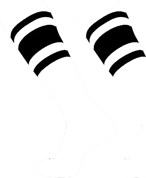 Tck Customizable Dugout Knee High Striped Baseball Socks - Pattern c