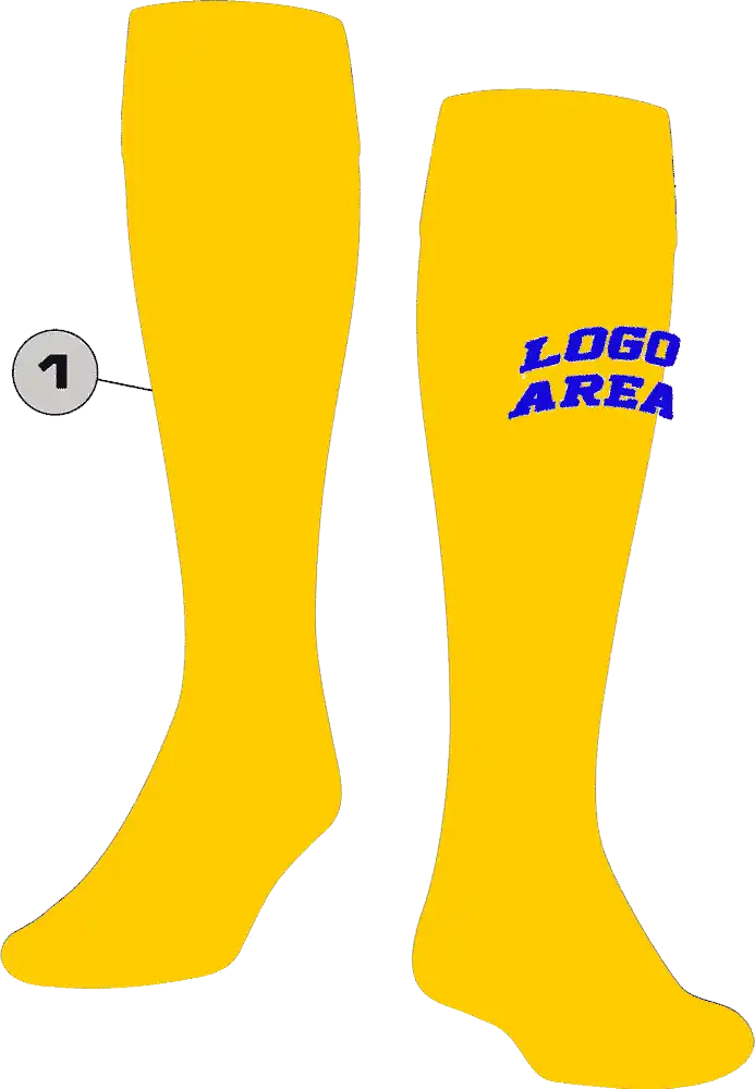 Tck Customizable Knee High Soccer Socks - Finale Pattern