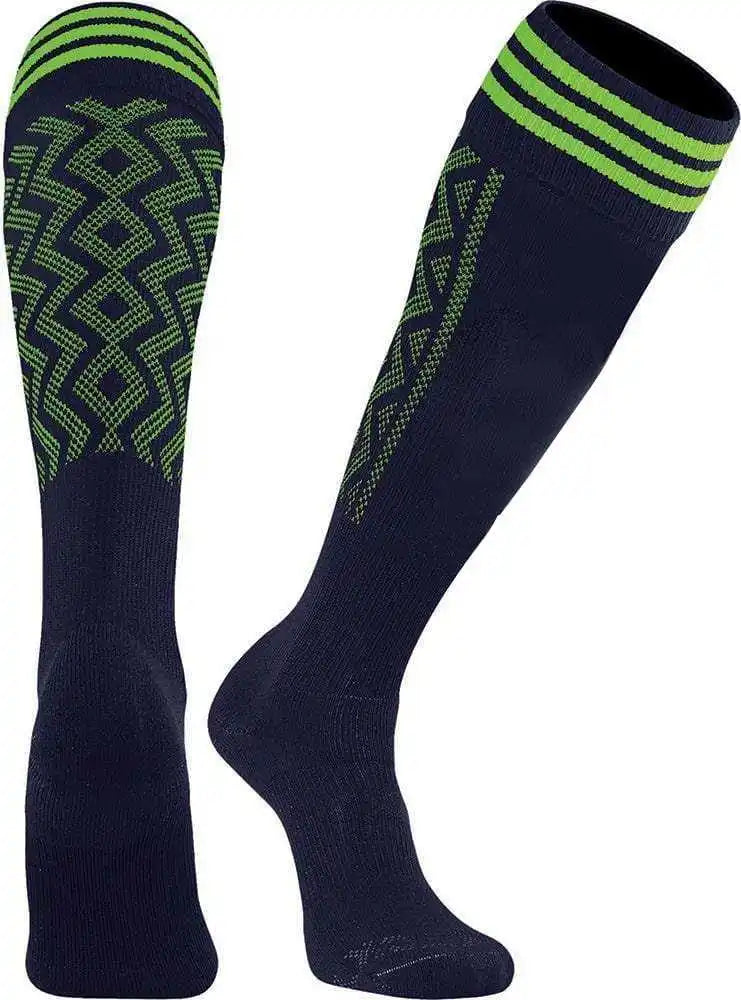 Tck Customizable Knee High Soccer Socks - Premier with Stripes Pattern