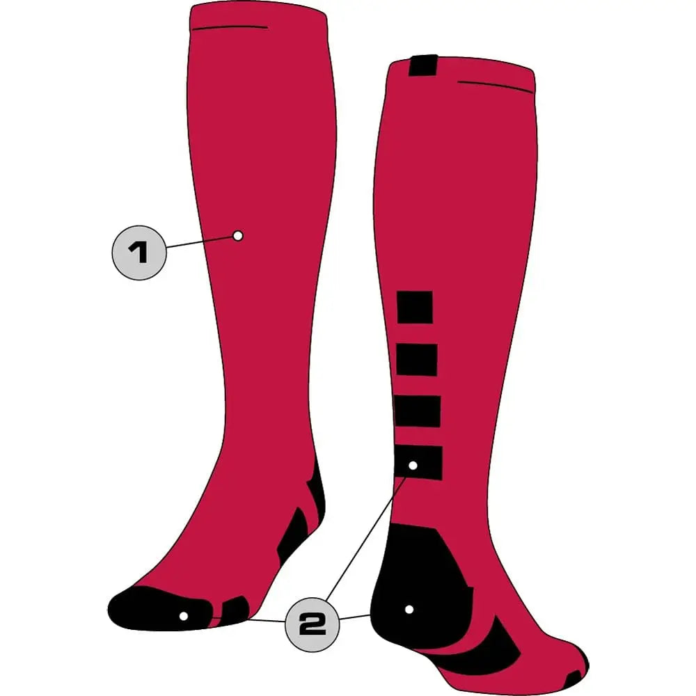 Tck Customizable Knee High Socks - Baseline
