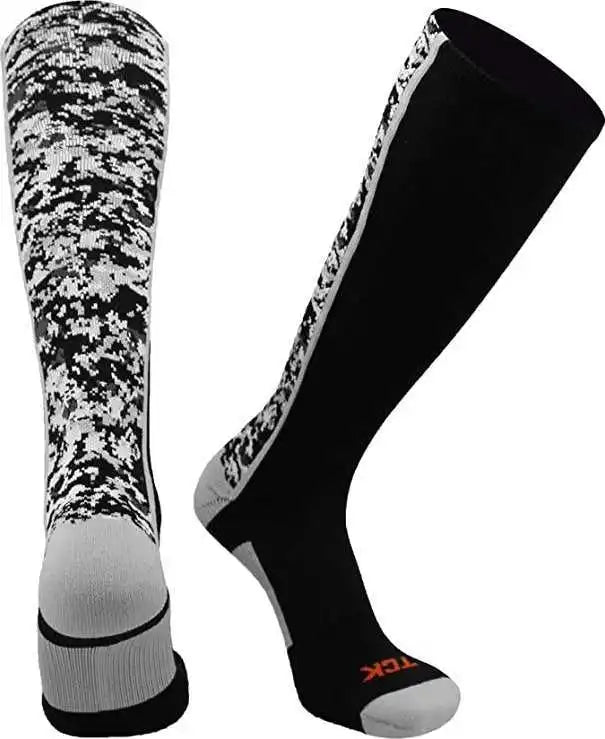 Tck Digital Camo Knee High Socks - Black