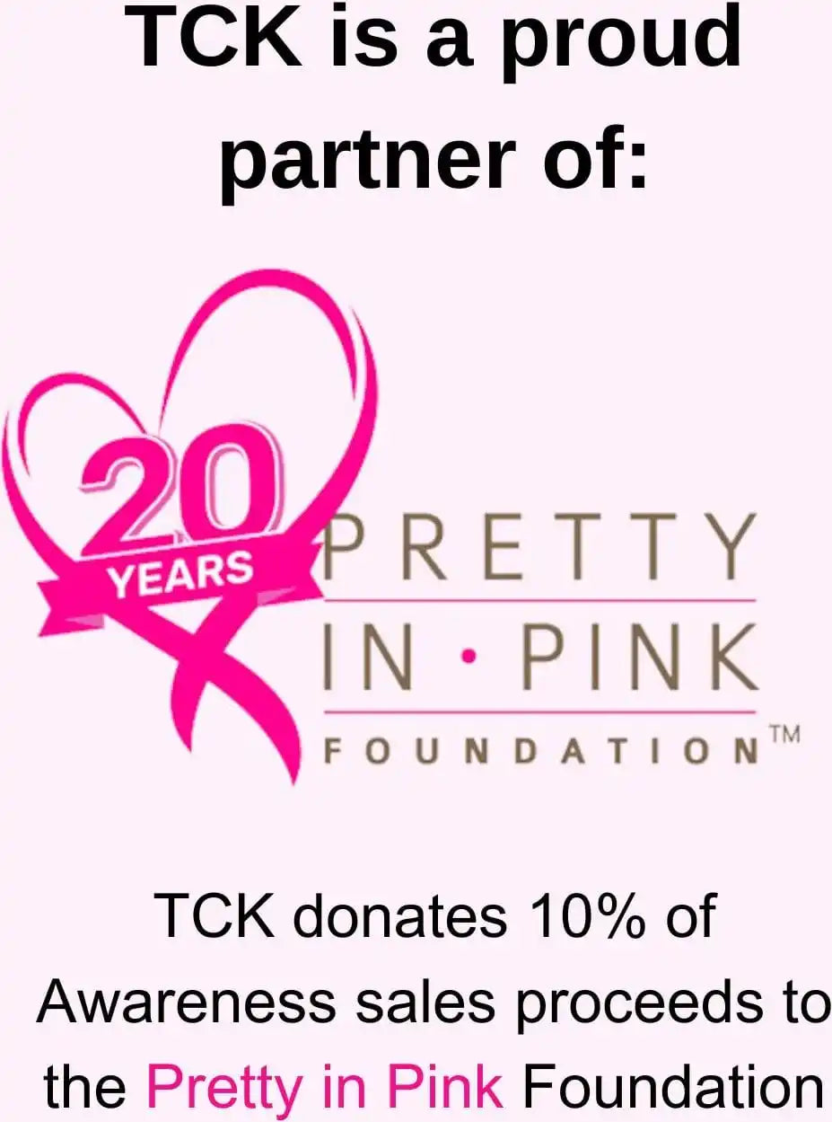 Tck Dugout Breast Cancer Awareness Over the Knee Socks - Pink