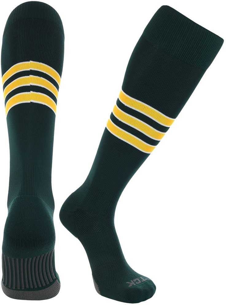 Tck Dugout Knee High Socks - Black White Vegas Gold