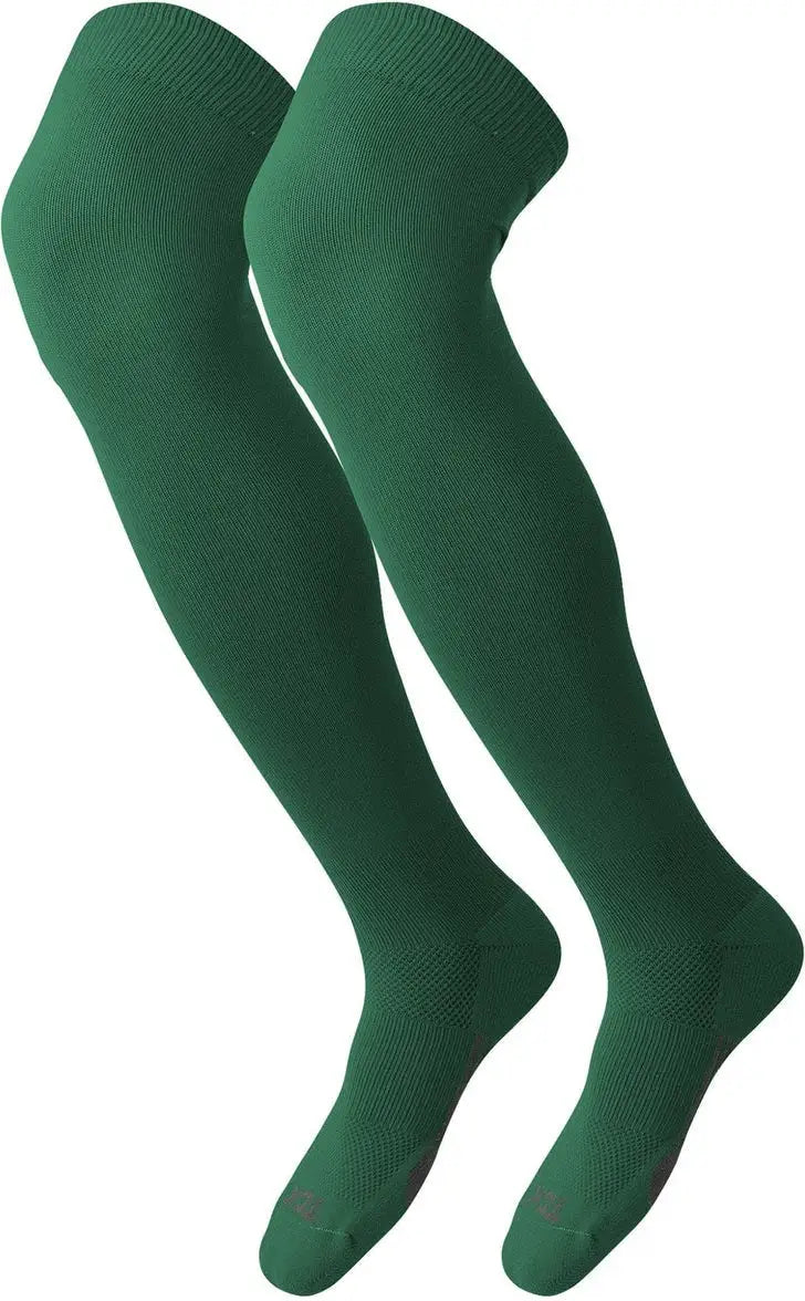 Tck Dugout Solid Color Over the Knee Sports Socks - Kelly
