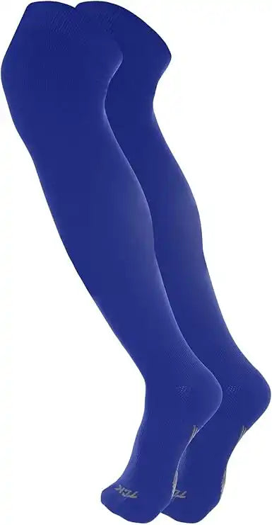 Tck Dugout Solid Color Over the Knee Sports Socks - Royal