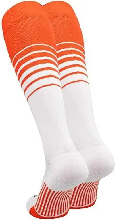 Tck Elite Breaker Knee High Socks - Orange White
