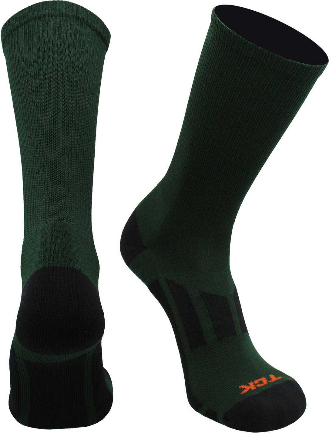 Tck Elite Performance 2.0 Crew Socks - Dark Green
