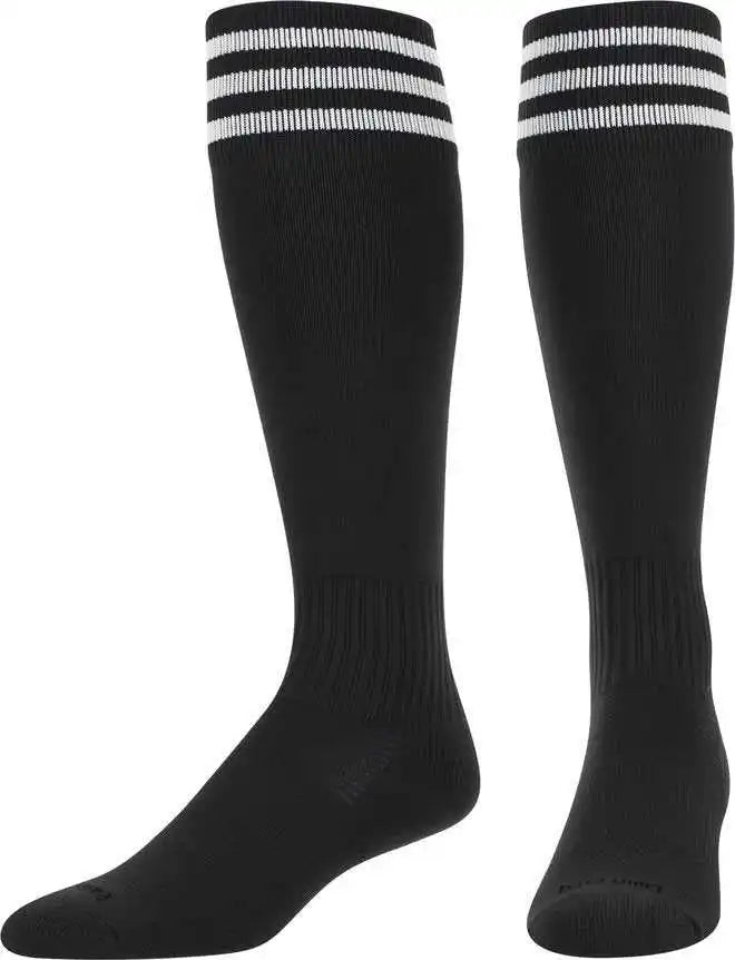 Tck Finale 3-stripe Soccer Socks - Black White