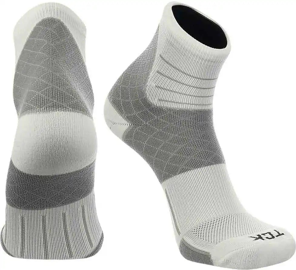 Tck Foot Solution Achilles Tendinitis Quarter Socks - White