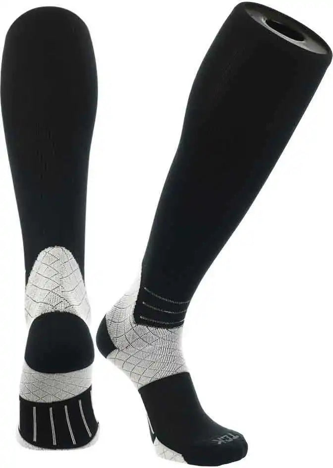 Tck Foot Solution Graduated Compression Knee High Socks - Black
