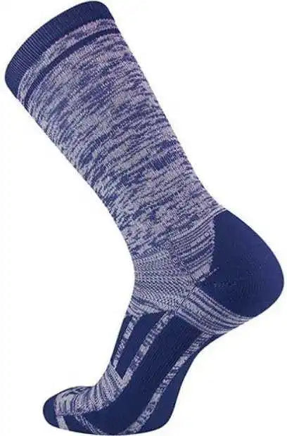 Tck Heather Crew Socks - Navy White