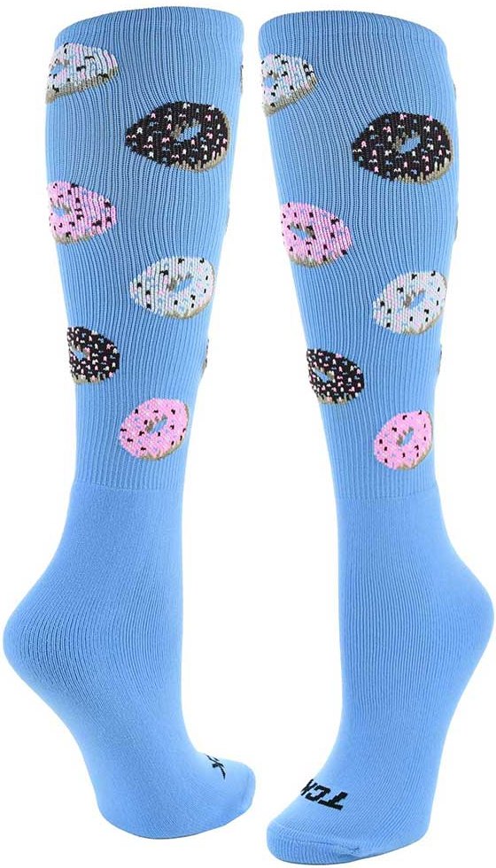 Tck Knee High Donut Tube Socks - Columbia Blue