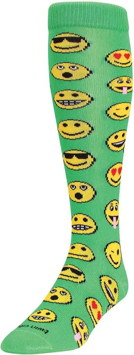 Tck Krazisox Emojis Knee High Socks Multi Colored