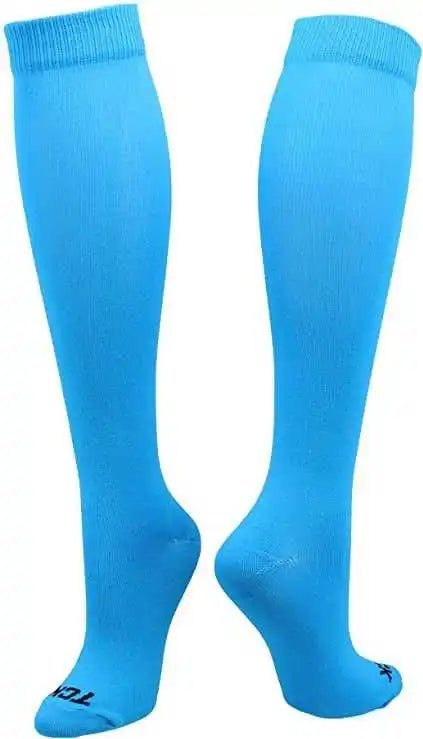 Tck Krazisox Neon Knee High Socks - Electric Blue