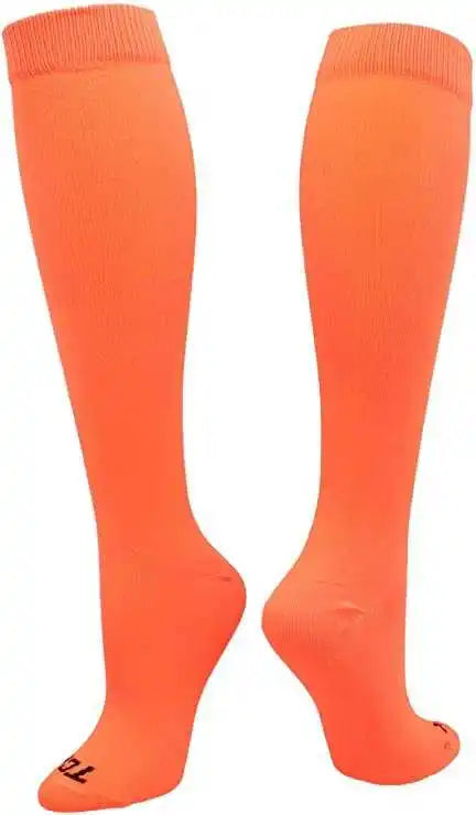 Tck Krazisox Neon Knee High Socks - Orange