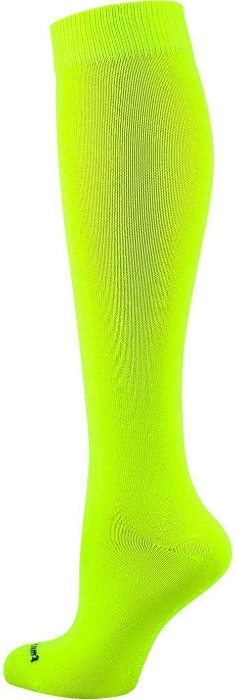 Tck Krazisox Neon Knee High Socks - Yellow