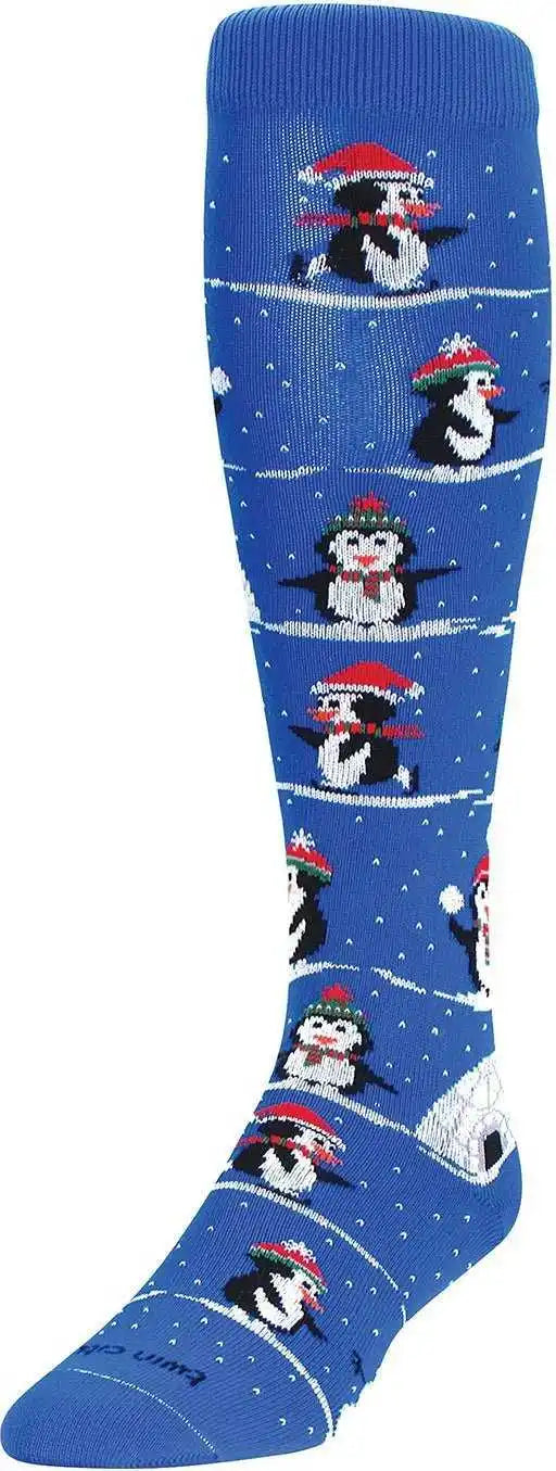 Tck Krazisox Penguins Knee High Socks - Multi-colored