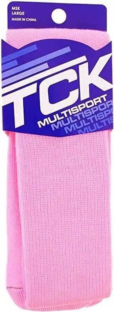 Tck Multisport Acrylic Knee High Tube Socks - Baby Pink