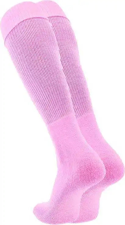 Tck Multisport Acrylic Knee High Tube Socks - Baby Pink