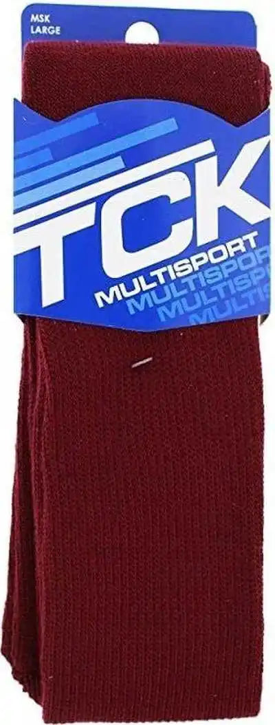 Tck Multisport Acrylic Knee High Tube Socks - Cardinal
