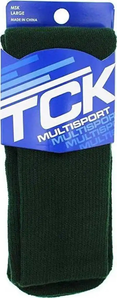 Tck Multisport Acrylic Knee High Tube Socks Dark Green