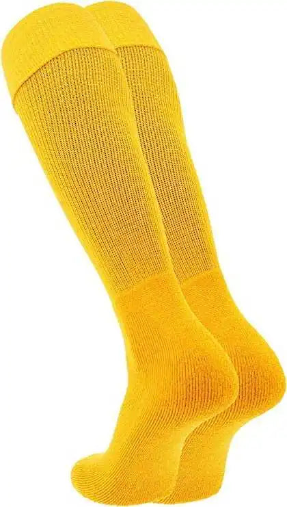 Tck Multisport Acrylic Knee High Tube Socks - Gold