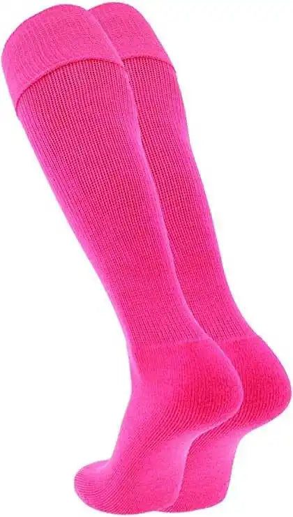 Tck Multisport Acrylic Knee High Tube Socks Hot Pink