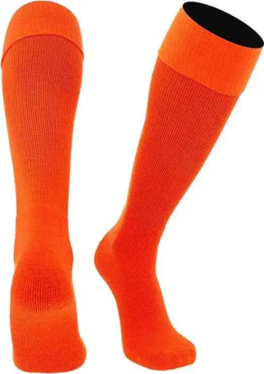 Tck Multisport Acrylic Knee High Tube Socks - Orange