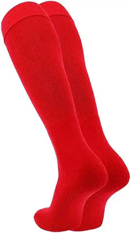 Tck Multisport Acrylic Knee High Tube Socks - Scarlet