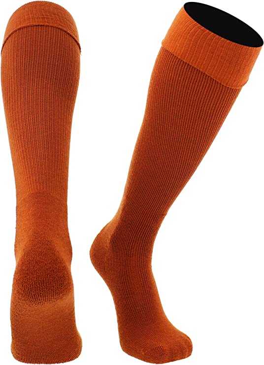 Tck Multisport Acrylic Knee High Tube Socks - Texas Orange