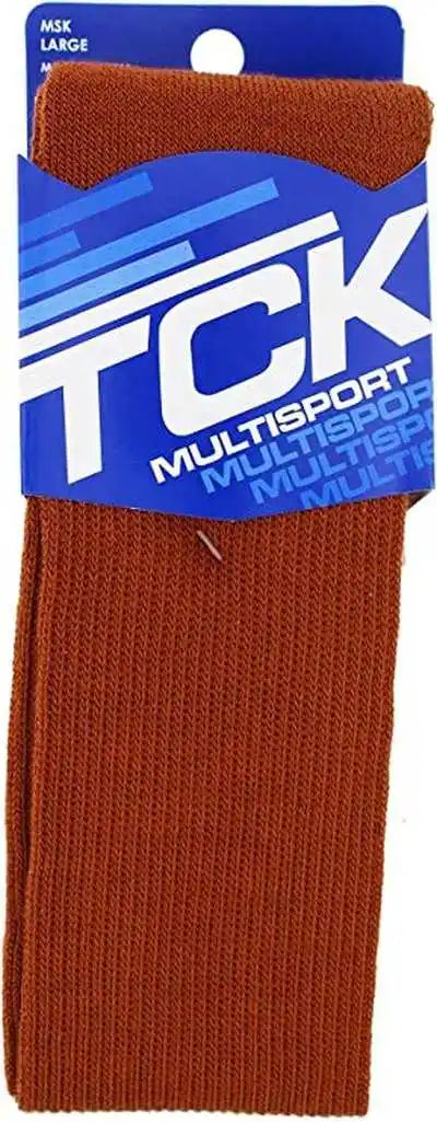 Tck Multisport Acrylic Knee High Tube Socks - Texas Orange