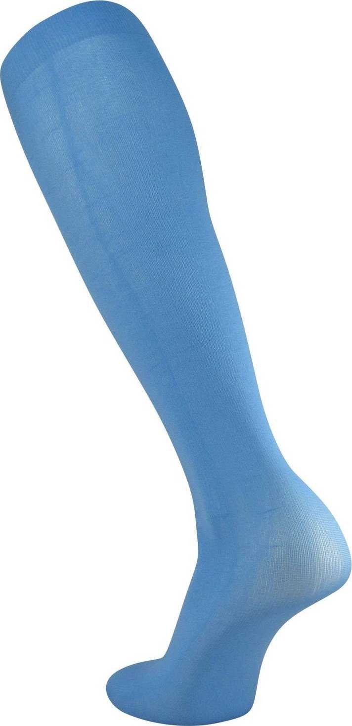 Tck Nylon Sanitary Knee High Socks - Columbia Blue