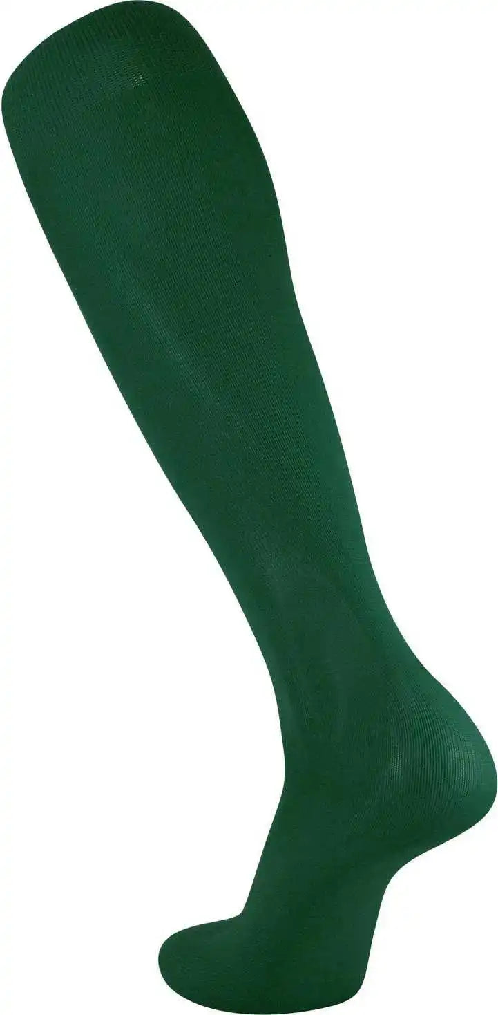 Tck Nylon Sanitary Knee High Socks - Dark Green