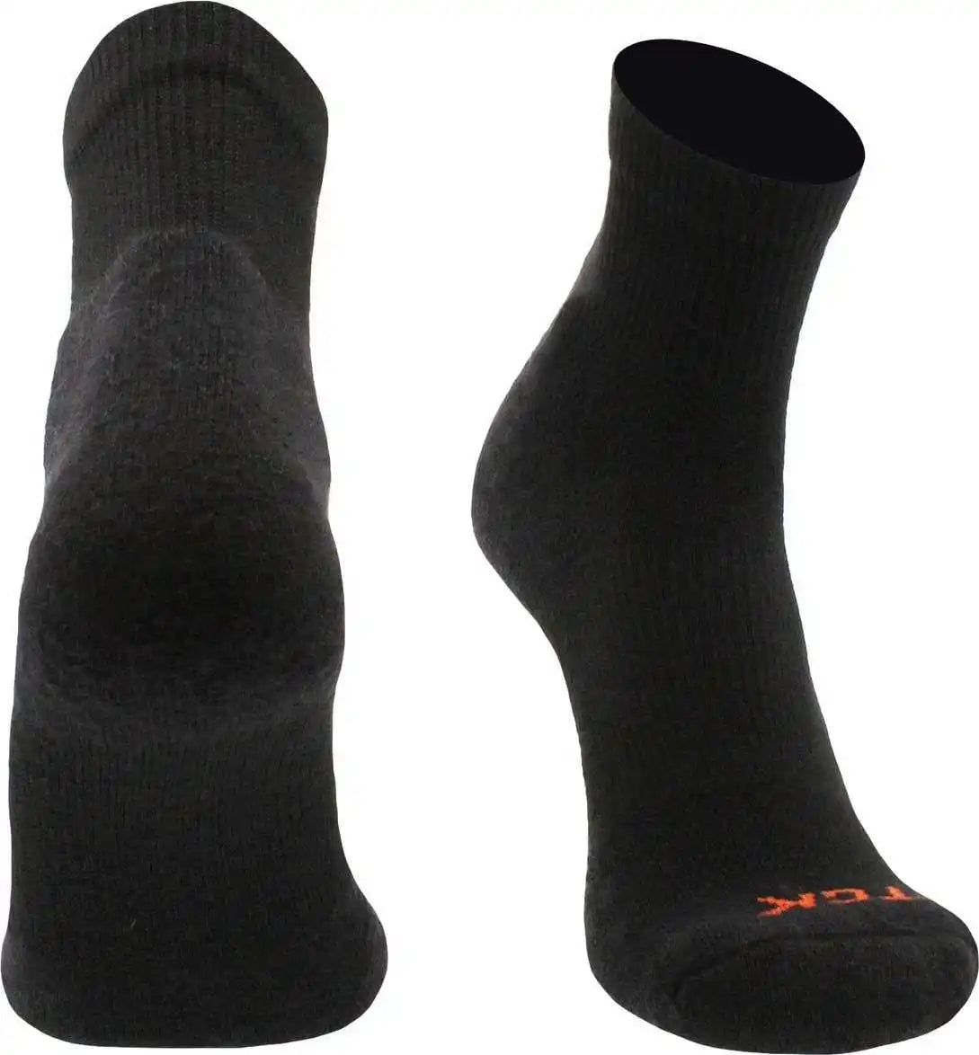 Tck Pickleball Socks Quarter Length - Black