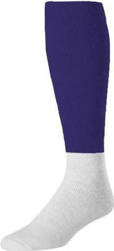 Tck Pro Colored Top / White Football Socks - Purple
