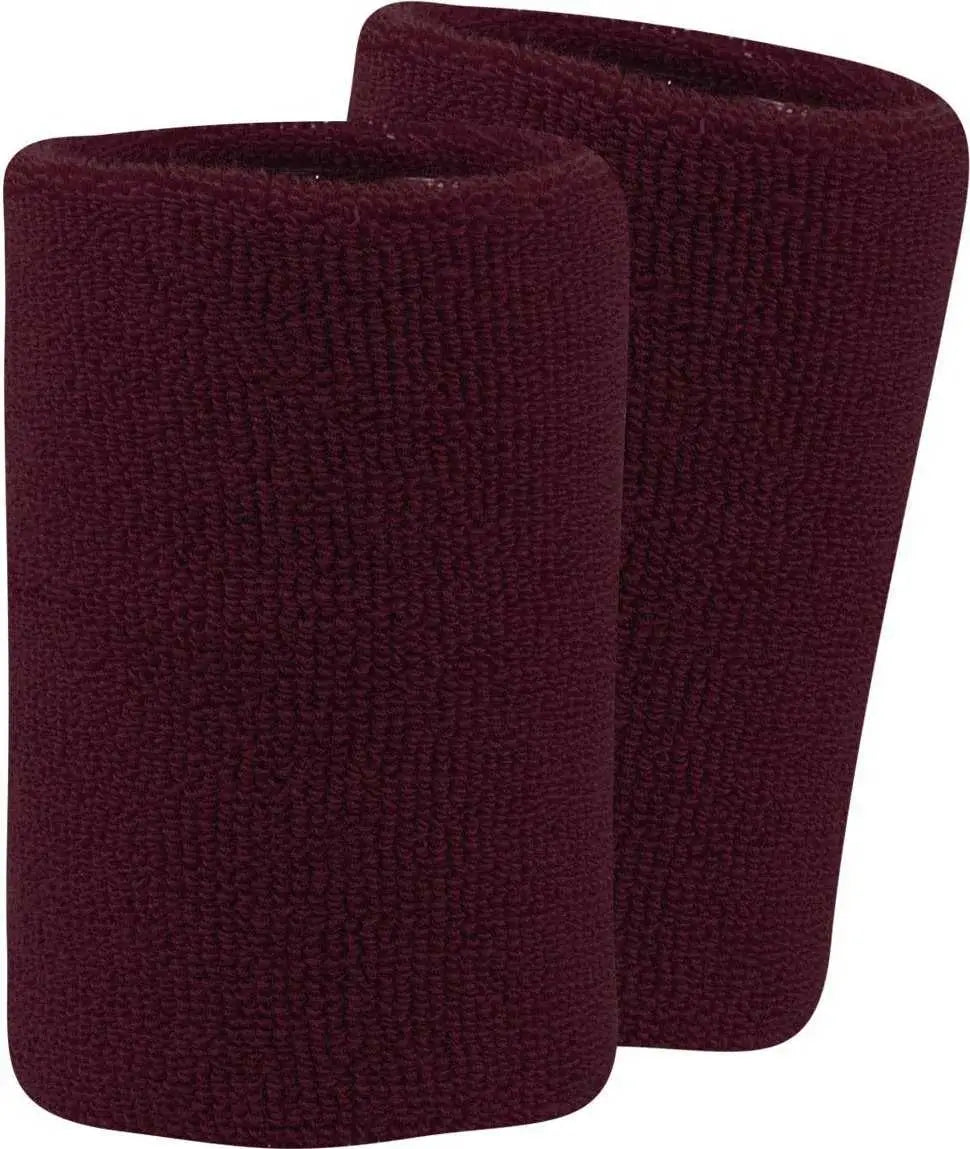 Tck Pro Wristbands 5.5’’ - Maroon - one Size Fits Most