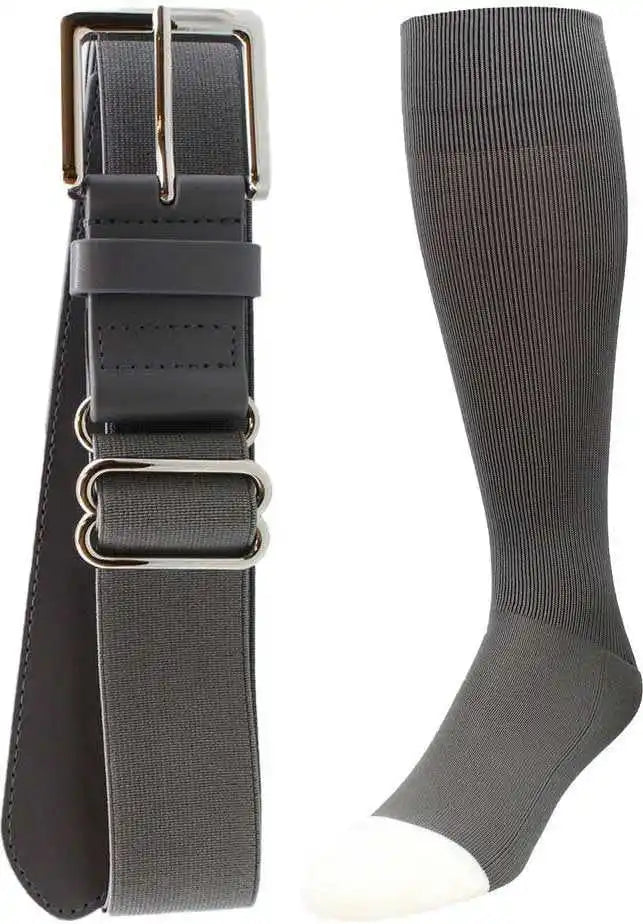 Tck Prosport Belt Knee High Sock Combo - Graphite