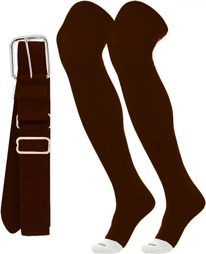 Tck Prosport Belt Over the Knee Sock Combo - Brown