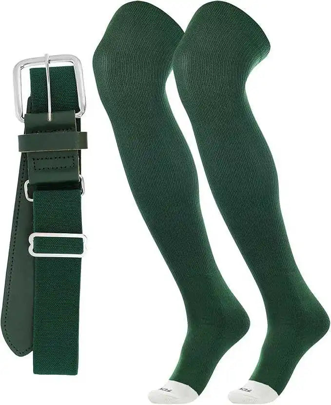 Tck Prosport Belt Over the Knee Sock Combo - Dark Green
