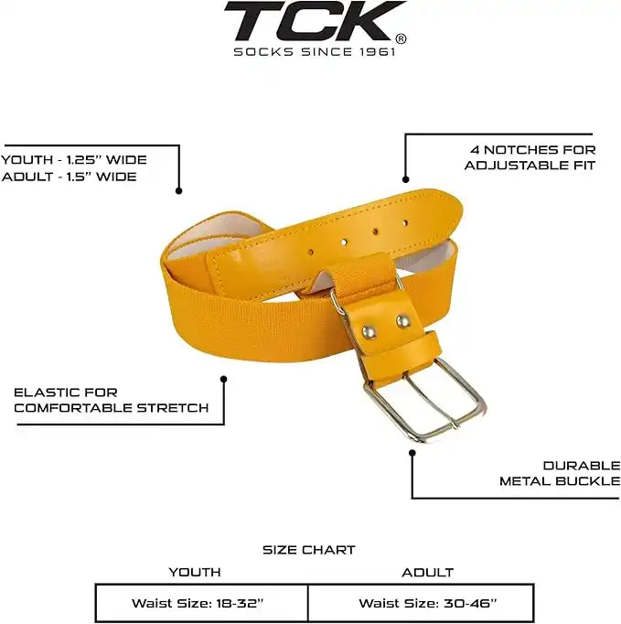 Tck Prosport Belt Over the Knee Sock Combo - Gold