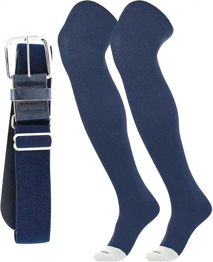 Tck Prosport Belt Over the Knee Sock Combo - Navy